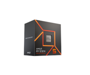 AMD Ryzen 5 7600 prosessor med Wraith Stealth kjøler i AMD-eske