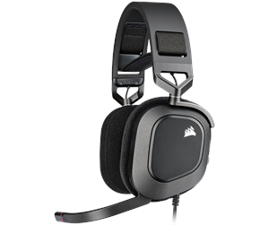Corsair HS80 RGB USB Gaming Headset i carbon/svart