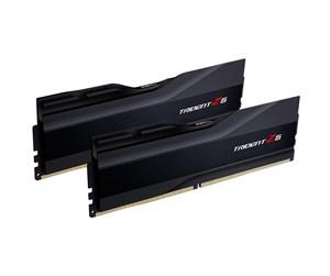 G.Skill Trident Z5 DDR5-6000 32GB CL30 minnepinner med karakteristisk dobbelfinne-heatspreader i svart