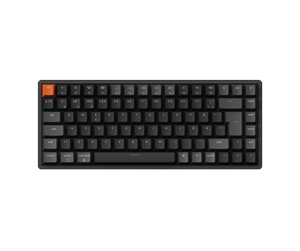 Keychron K2 v3 mekanisk gaming-tastatur i sort med PBT keycaps og RGB