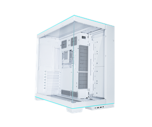 Lian Li O11D EVO RGB hvit med dobbelt glasspanel