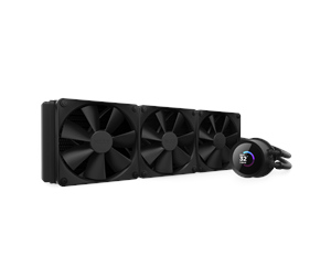 NZXT Kraken 360 AiO vannkjøler med innebygget display i pumpehodet