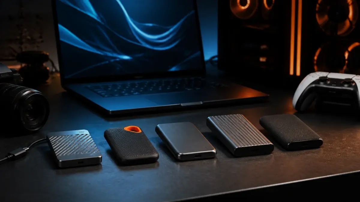 Beste eksterne SSD til backup og gaming 2026